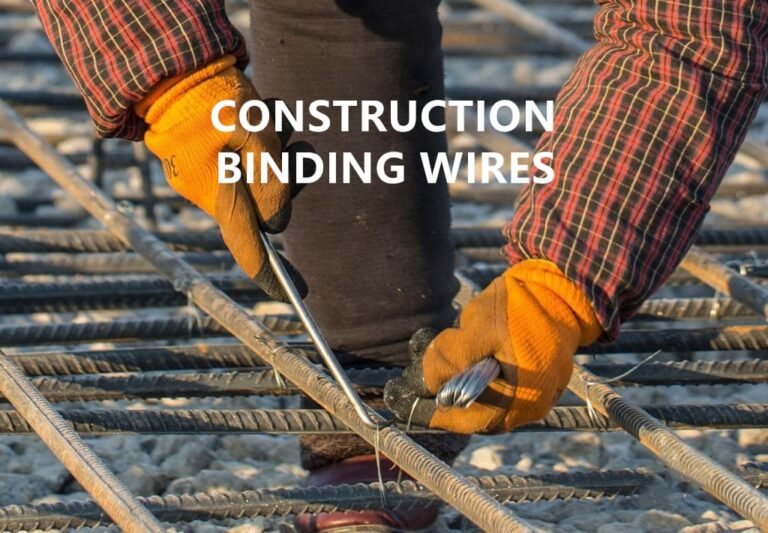 What is the key factors for the construction binding wires in production procedure?